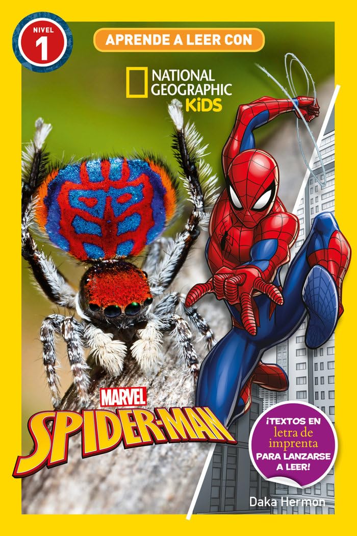 Libro: Aprende a leer con National Geographic (Nivel 1) - Spiderman