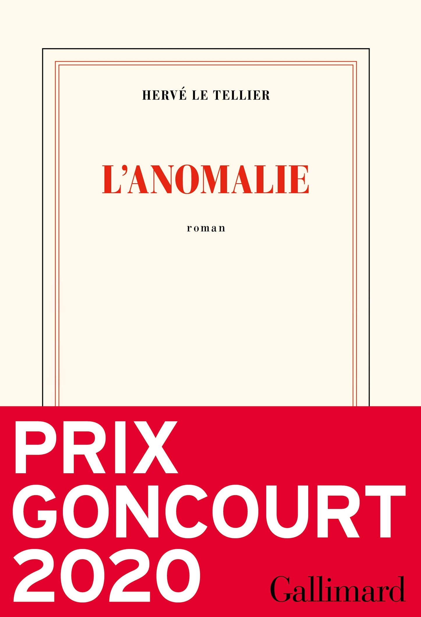 Libro: L'anomalie