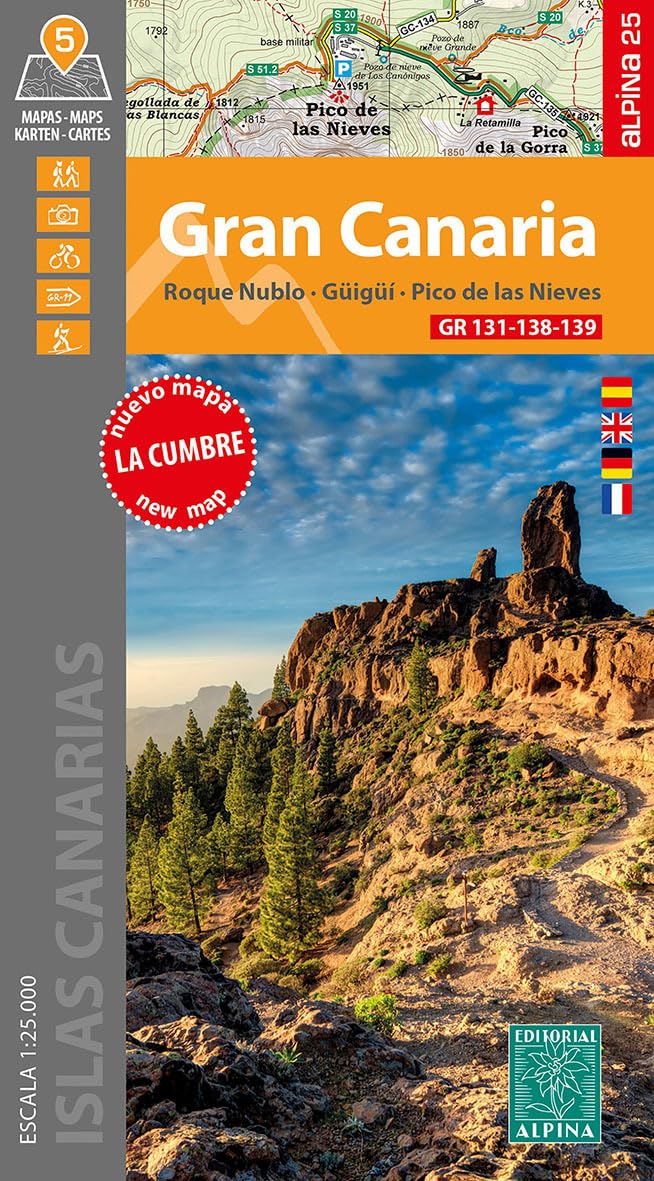 Libro: Gran Canaria - Roque Nublo-guigui-pico De Las Nieves