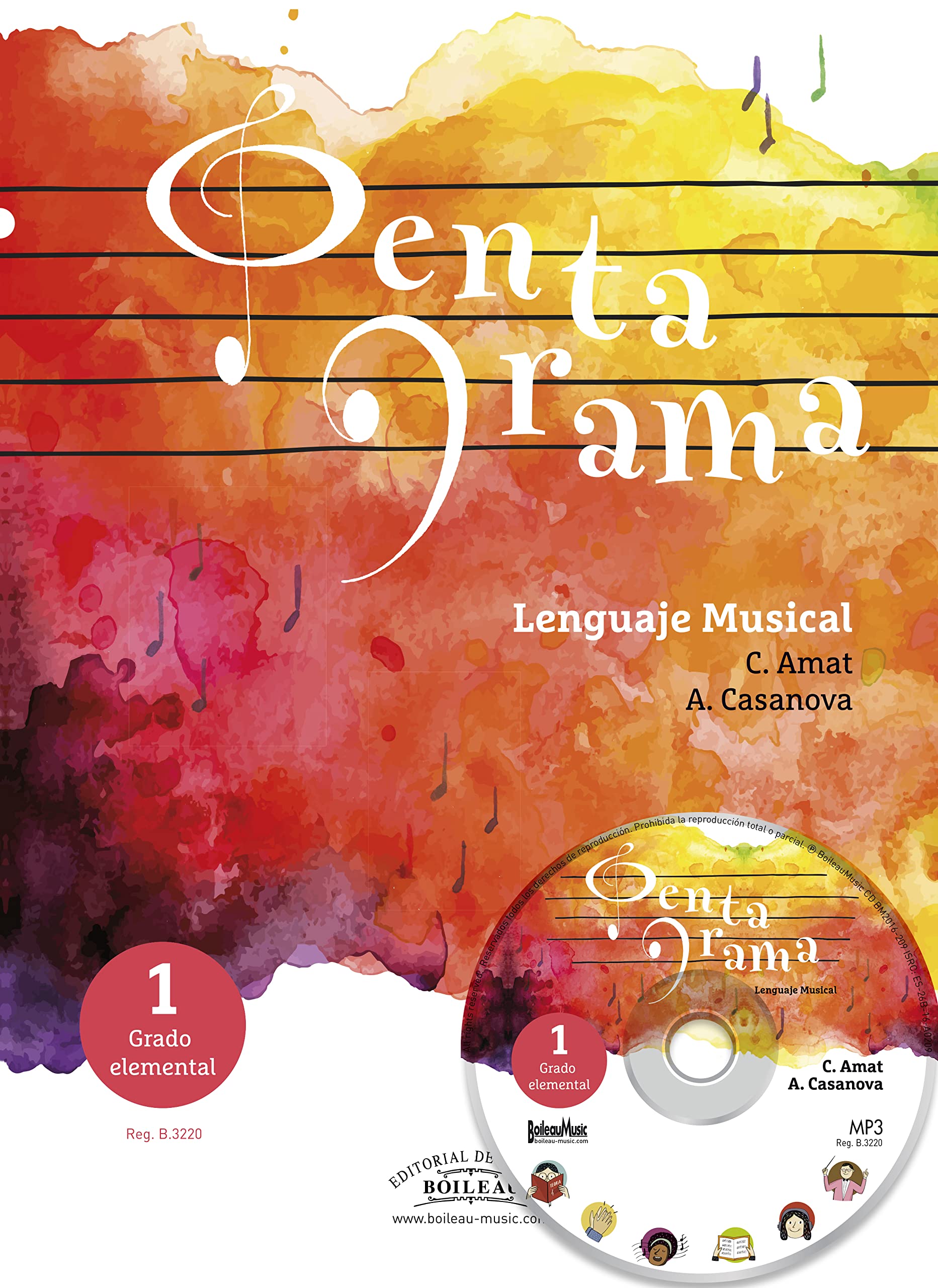 Libro: Pentagrama I Lenguaje Musical Elemental: 1