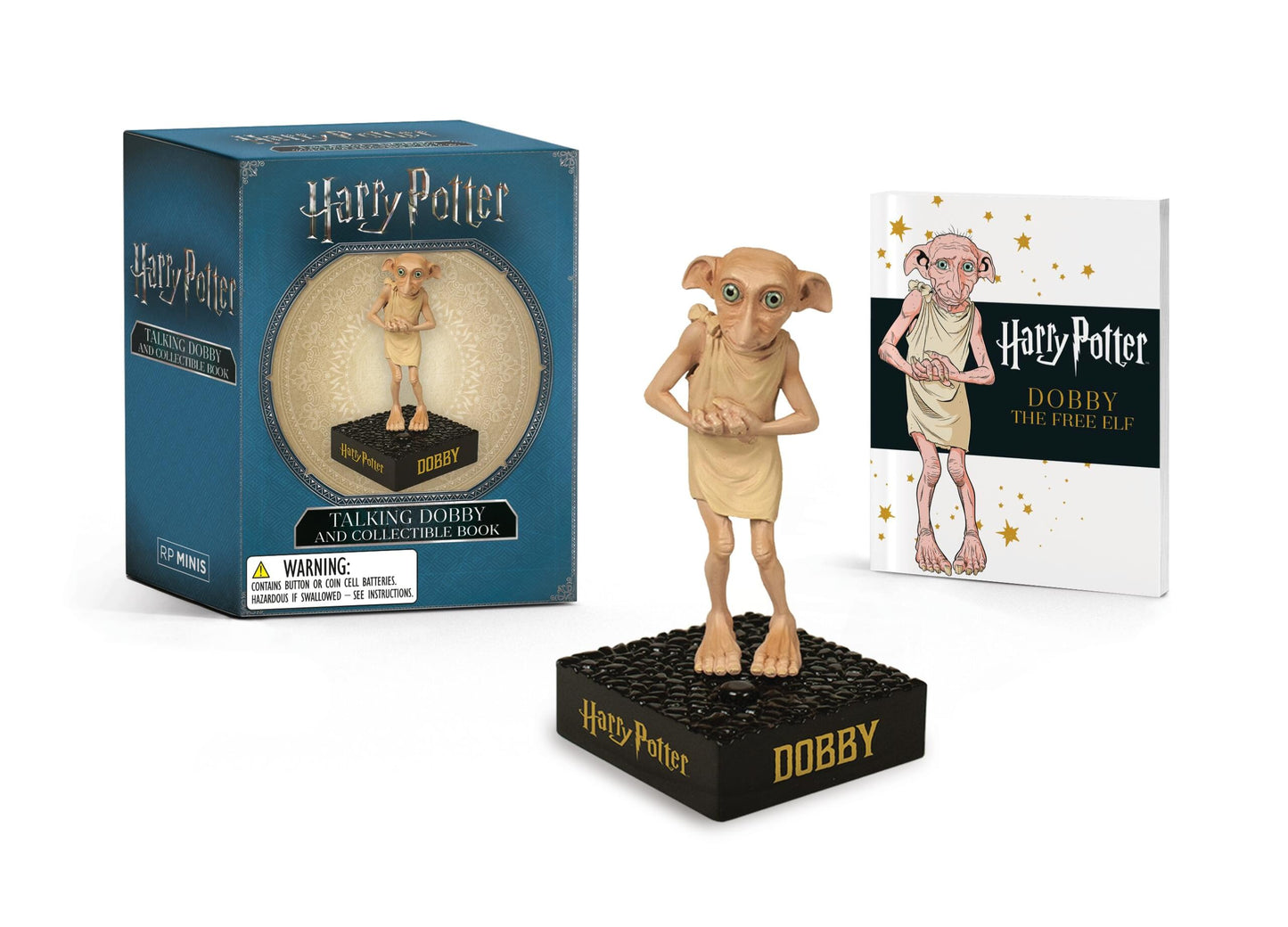 Libro: Harry Potter Talking Dobby and Collectible Book (RP Minis)