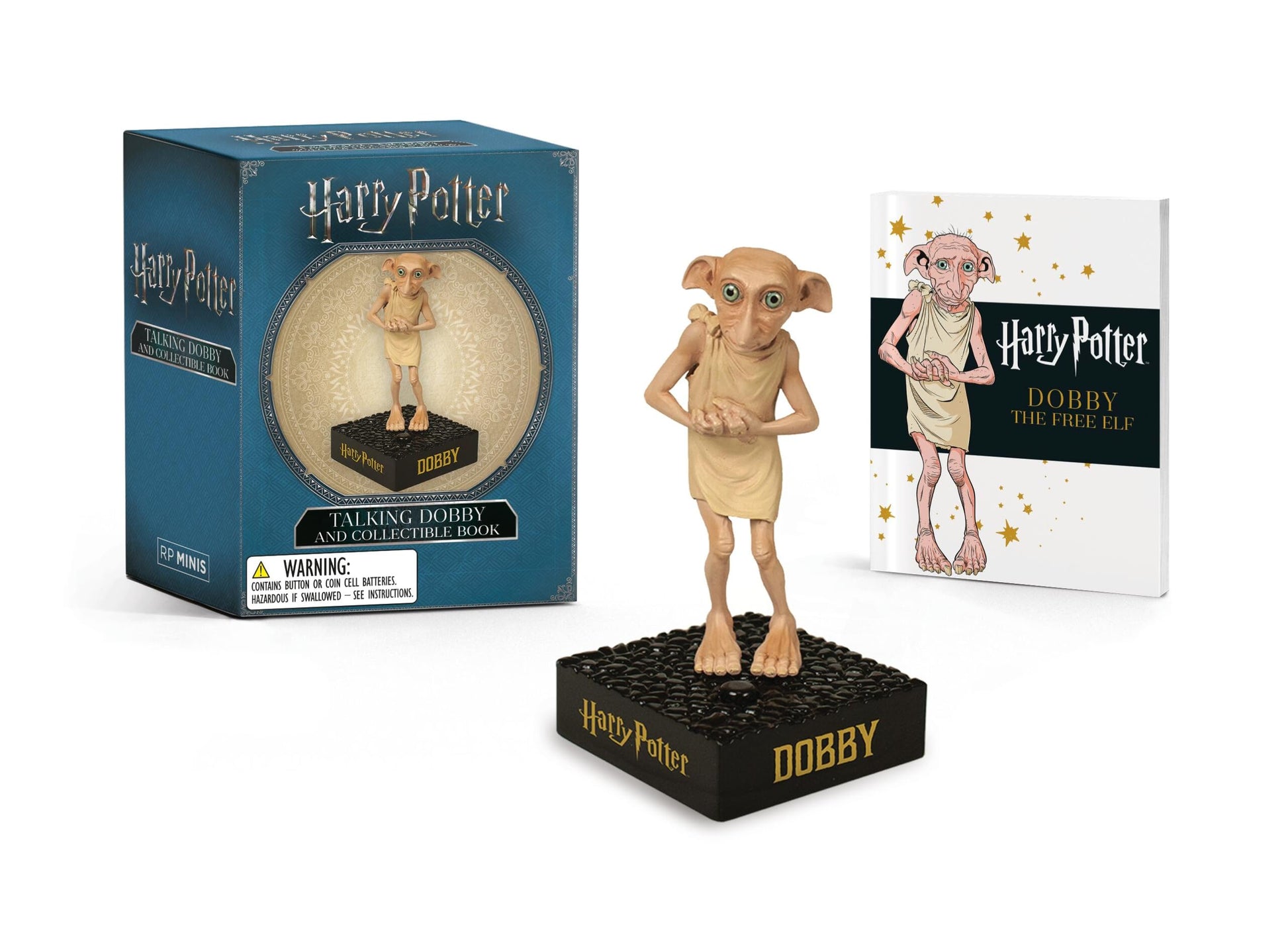 Libro: Harry Potter Talking Dobby and Collectible Book (RP Minis)