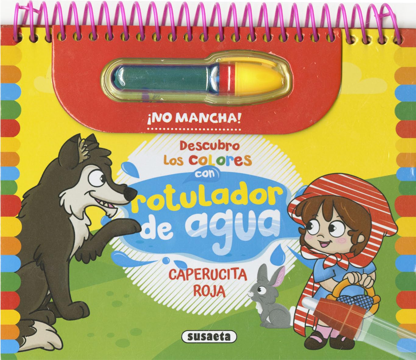 Libro: Susaeta - Caperucita Roja (Descubro los colores)
