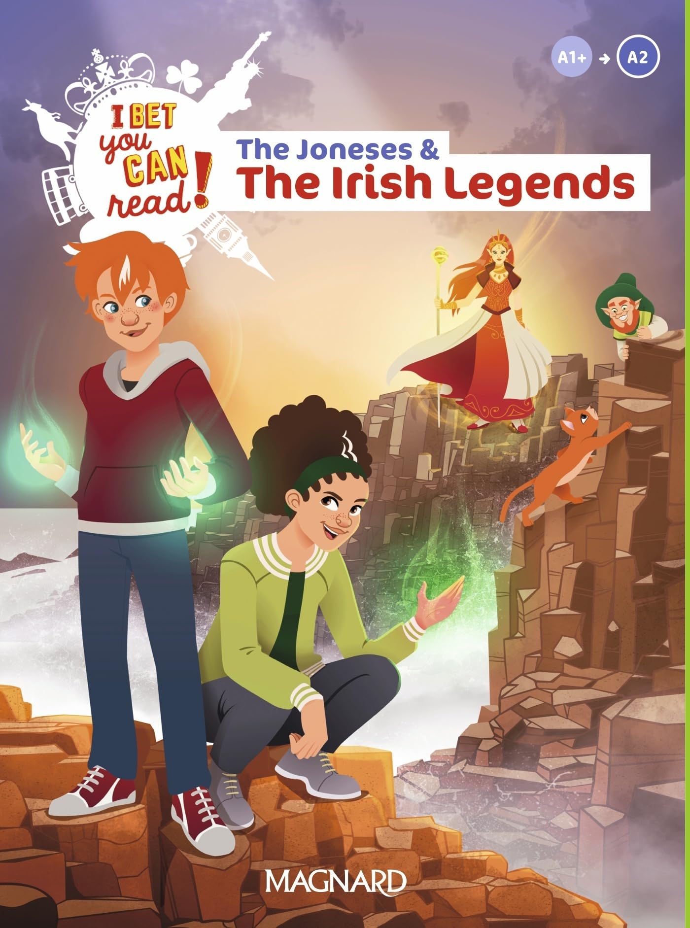 Libro: The Joneses & The Irish Legends - Lecture A2 Anglais – I Bet You Can Read