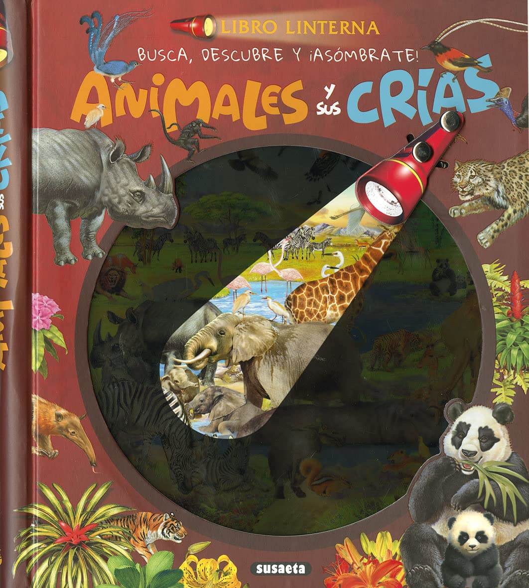 Libro: Animales y sus crías (Libro linterna)