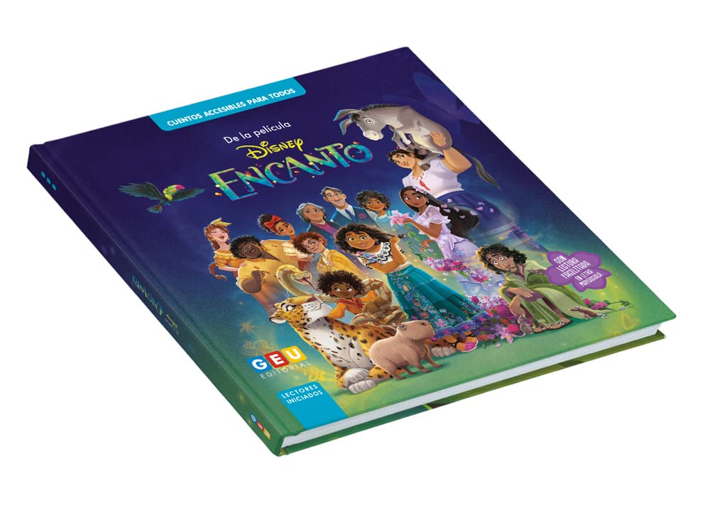 Libro: Encanto: Cuentos Disney con Lectura Facilitada en Letra Mayúscula | Lectores Iniciados | Cuentos Accesibles para todos Disney: Cuentos Disney Lectura Facilitada