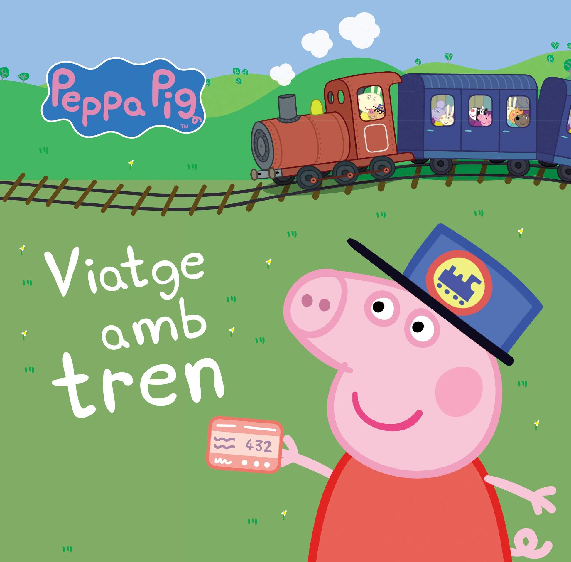 Libro: Peppa Pig. Llibre de cartró - Viatge amb tren