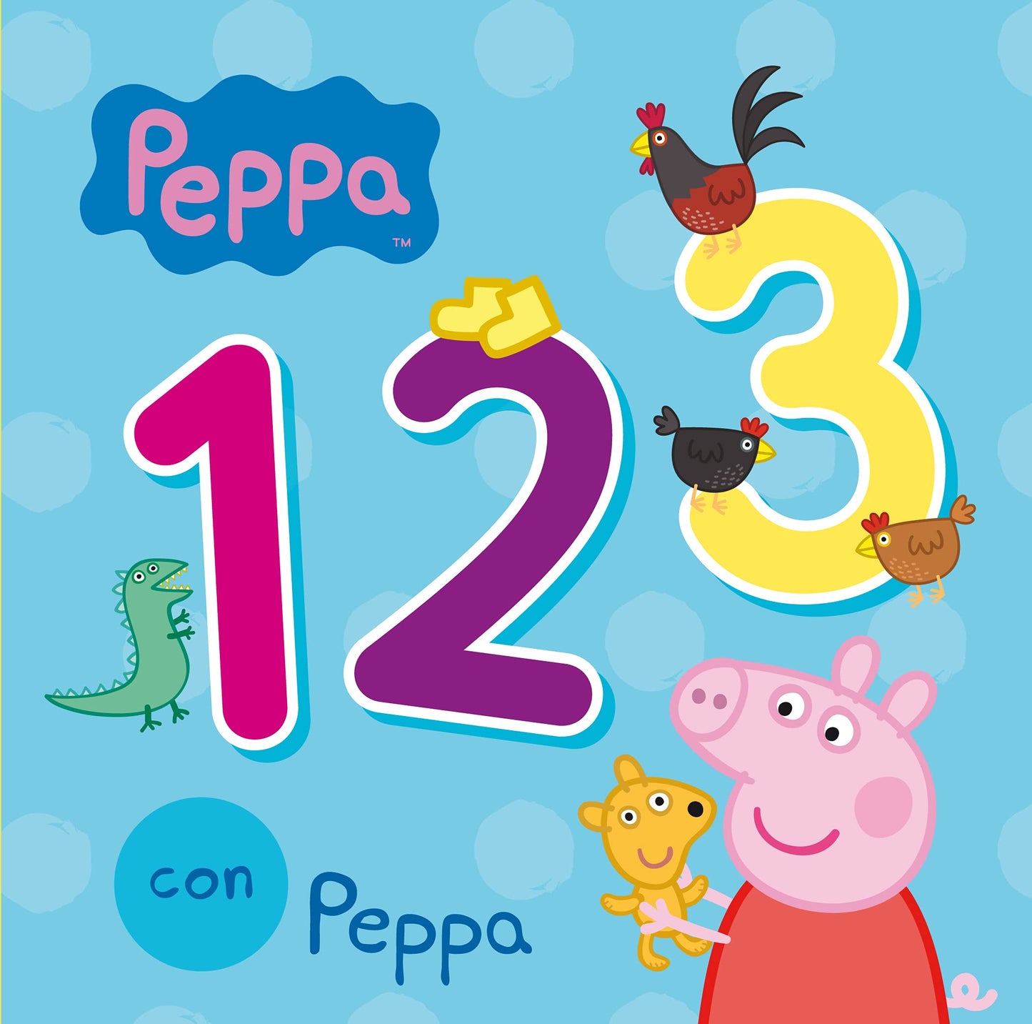 Libro: Peppa Pig. Libro de cartón - 123 con Peppa