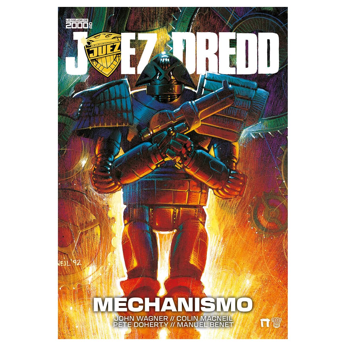 Libro: JUEZ DREDD: MECHANISMO