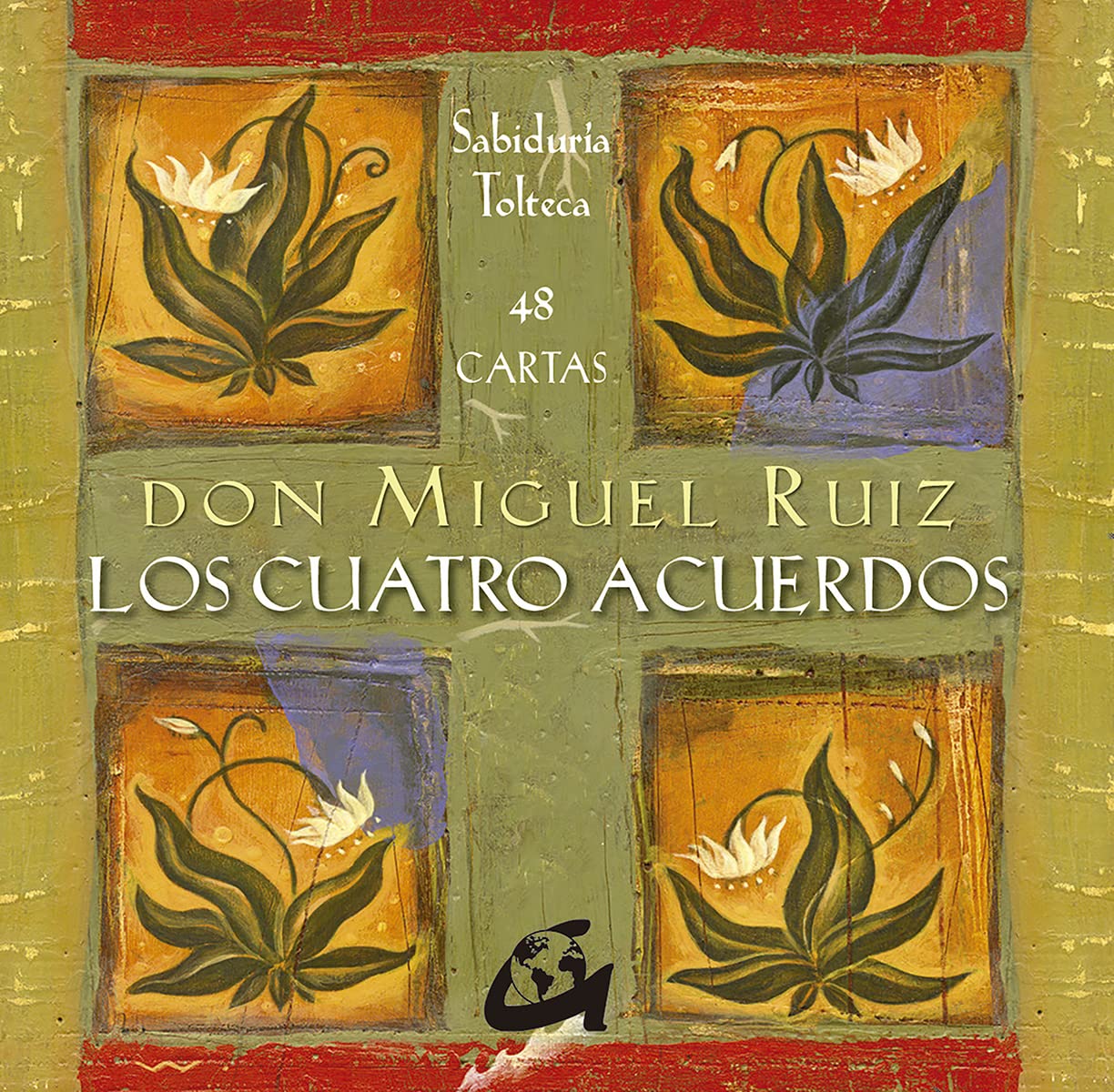 Los Cuatro Acuerdos: Sabiduría tolteca - 48 cartas (Tarot, oráculos, juegos y vídeos) (idioma español)