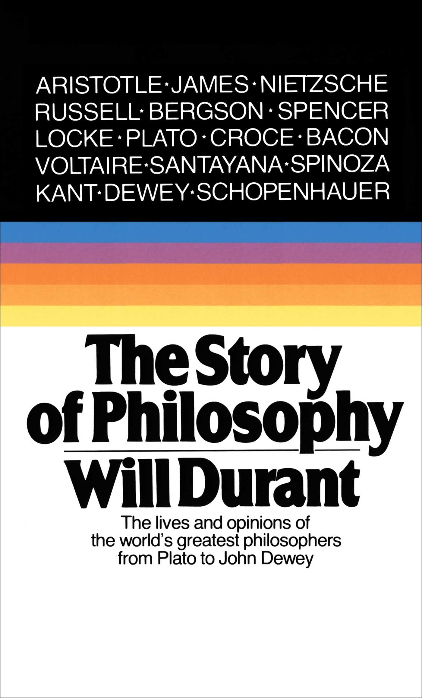 Libro: The Story of Philosophy: The Lives and Opinions of the World's Greatest Philosophers