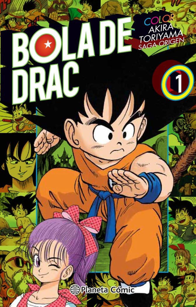 Libro: Bola Drac Color Origen nº 1/8 (Manga Shonen)
