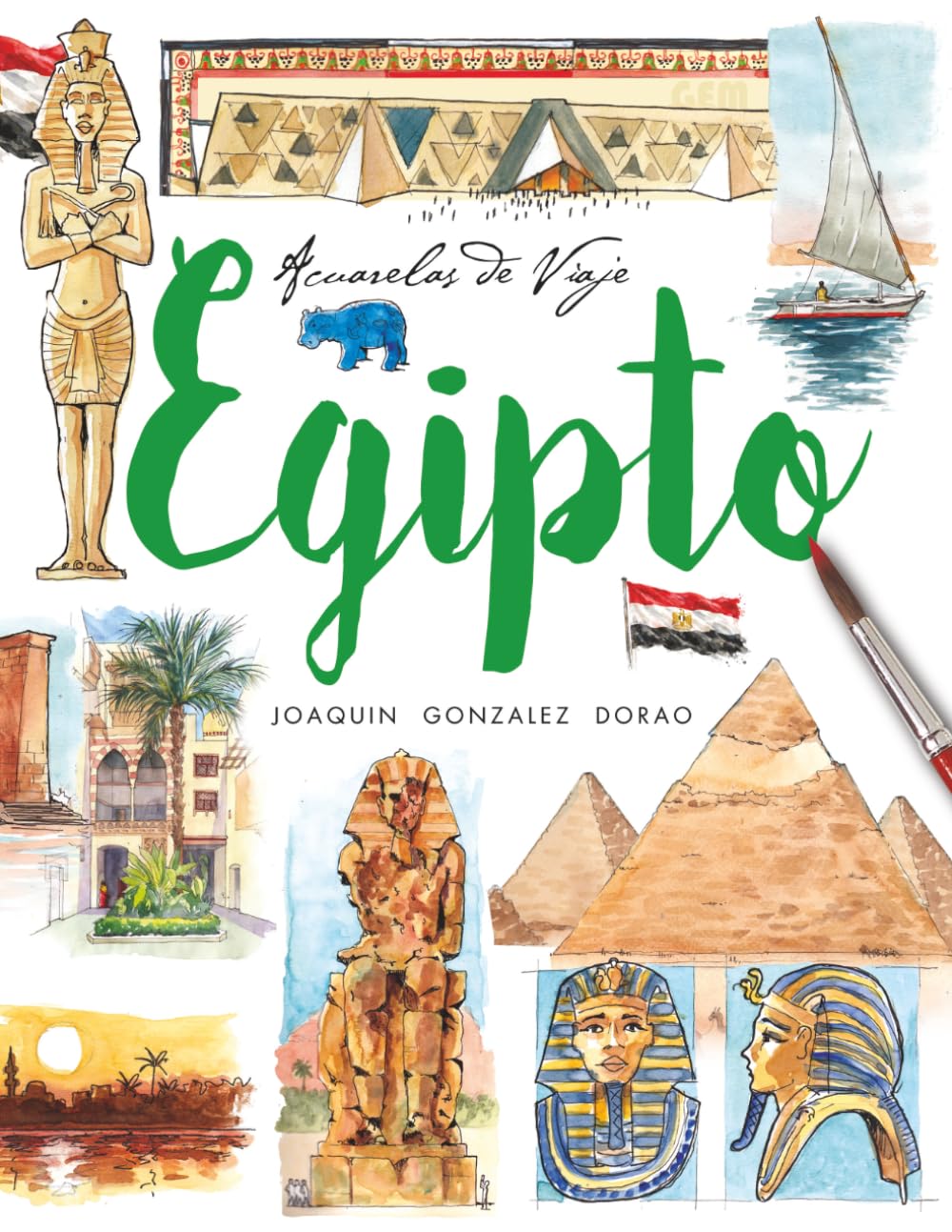 Libro: Egipto Acuarelas de Viaje