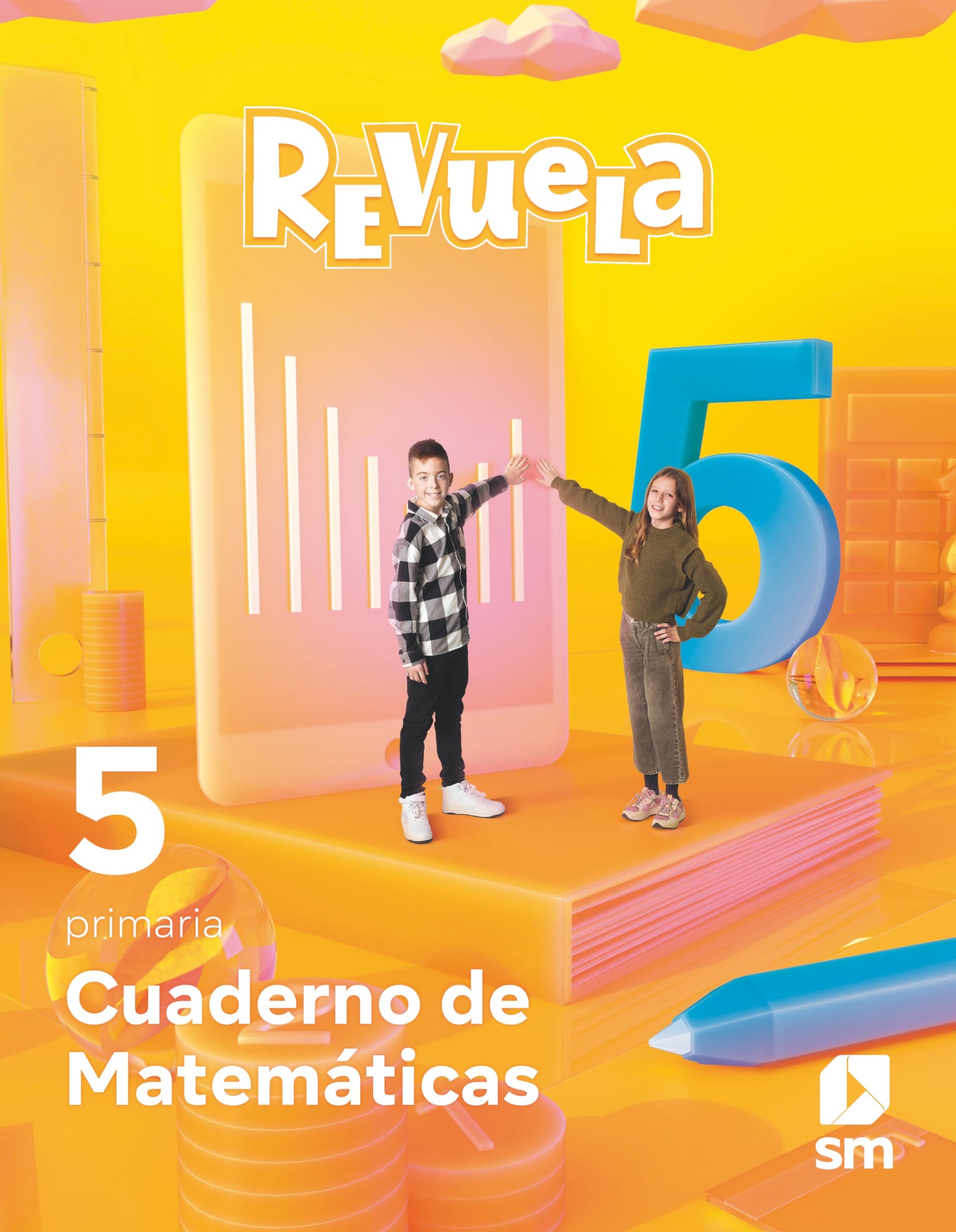 Libro: Cuaderno de Matemáticas. 5 Primaria. Revuela - 9788413926520