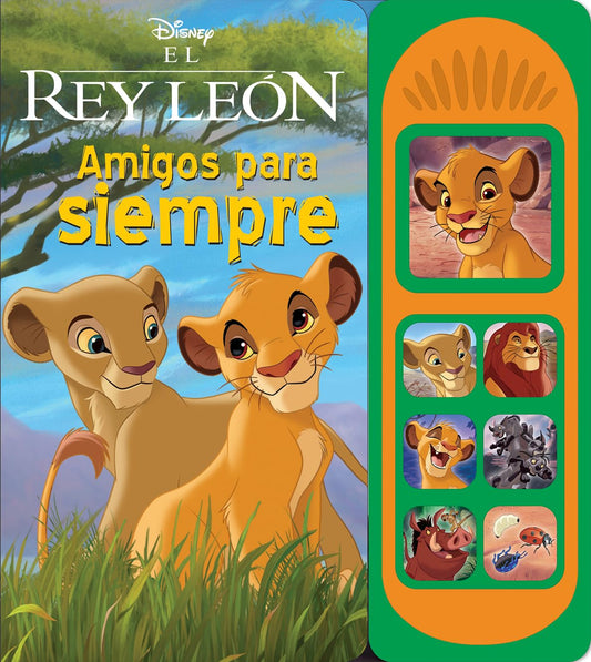 AMIGOS PARA SIEMPRE. EL REY LEÓN DISNEY. 7 BOTONES (LITTLE SOUND BOOK)