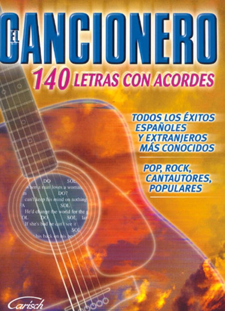 Libro: CANCIONERO V.1 (140 LETRAS CON ACORDES)