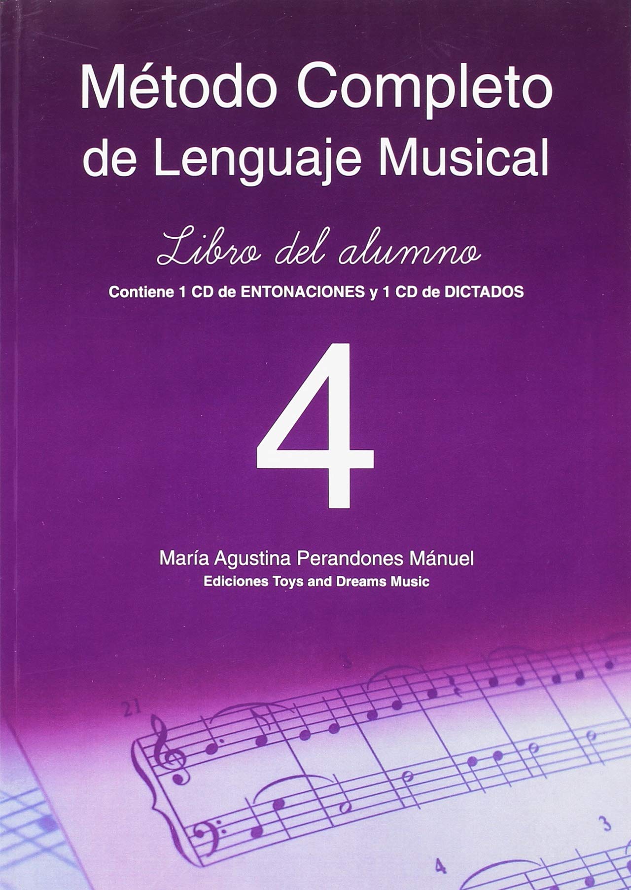 Libro: Método completo de lenguaje musical, 4 nivel libro del alumno
