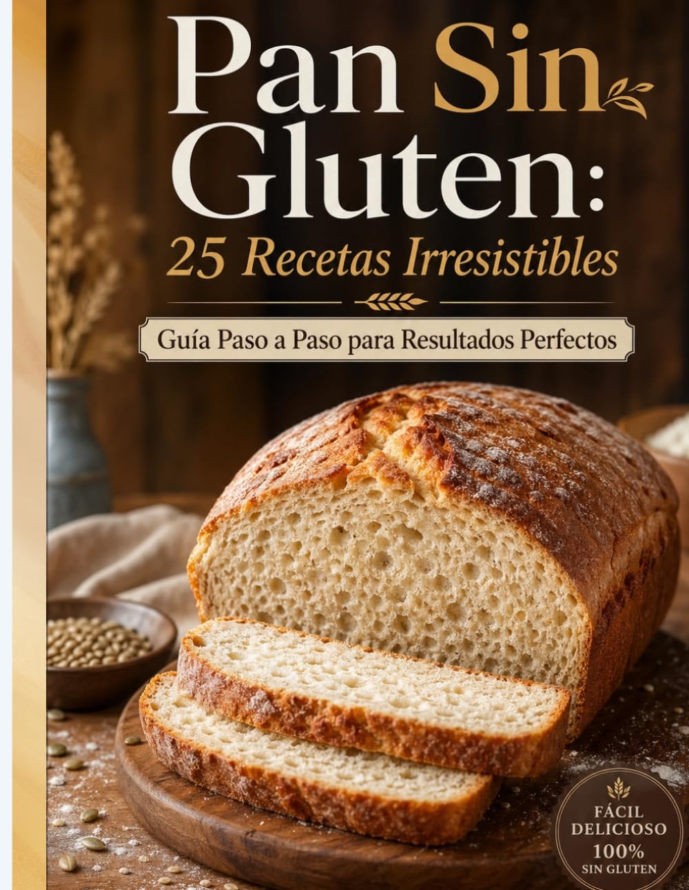 Pan Sin Gluten: 25 Recetas Irresistibles para Hornear en Casa: Guía Paso a Paso para Resultados Perfectos con Ingredientes Accesibles | Incluye Panes Artesanales, de Molde, Dulces y Focaccias