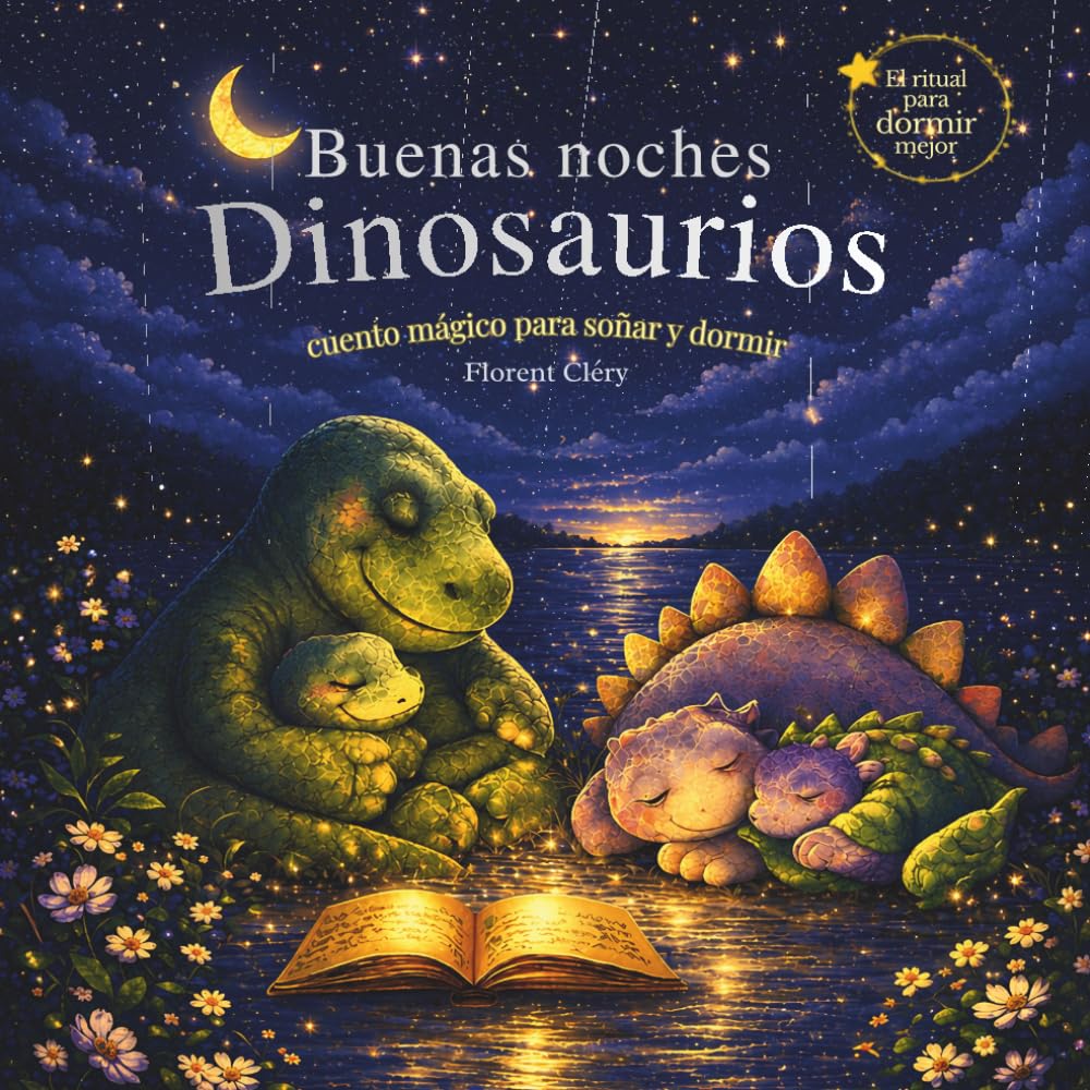 Libro: Buenas noches Dinosaurios: Cuento mágico para soñar y dormir | Rutina de sueño infantil para niños de 2 a 6 años