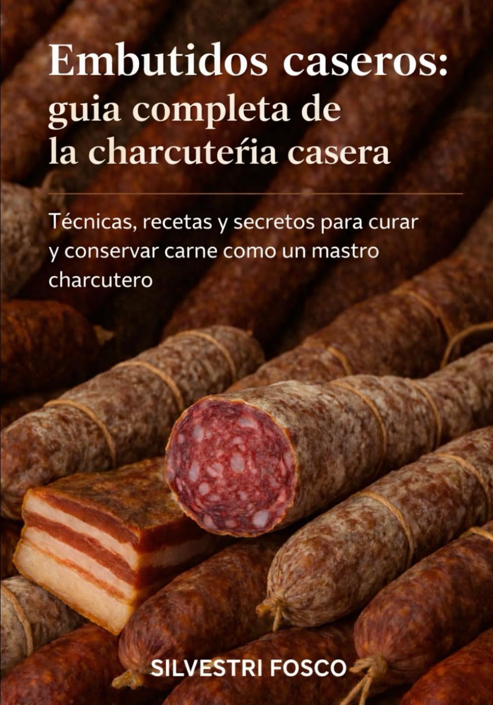 Libro: Embutidos caseros: guía completa de la charcuterià casera: Técnicas, recetas y secretos para curar y conservar carne como un maestro charcutero.