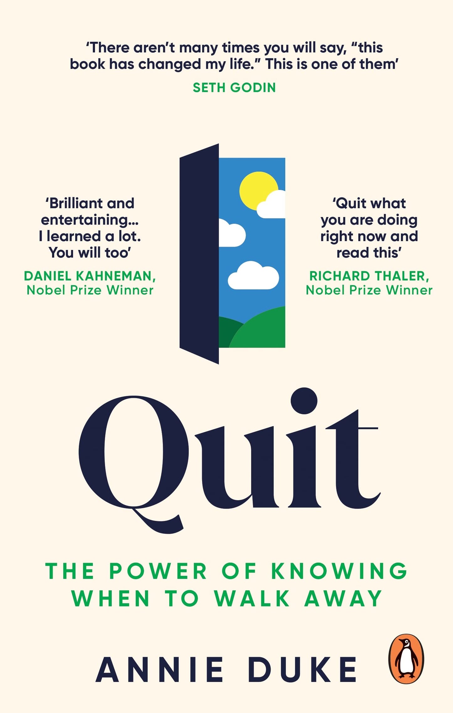 Libro: Quit: The Power of Knowing When to Walk Away