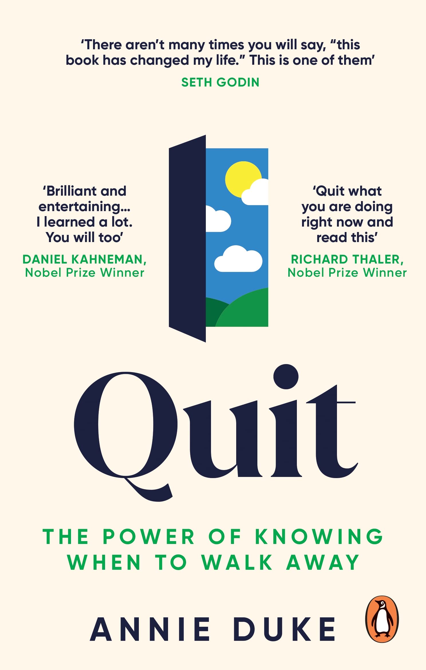 Libro: Quit: The Power of Knowing When to Walk Away