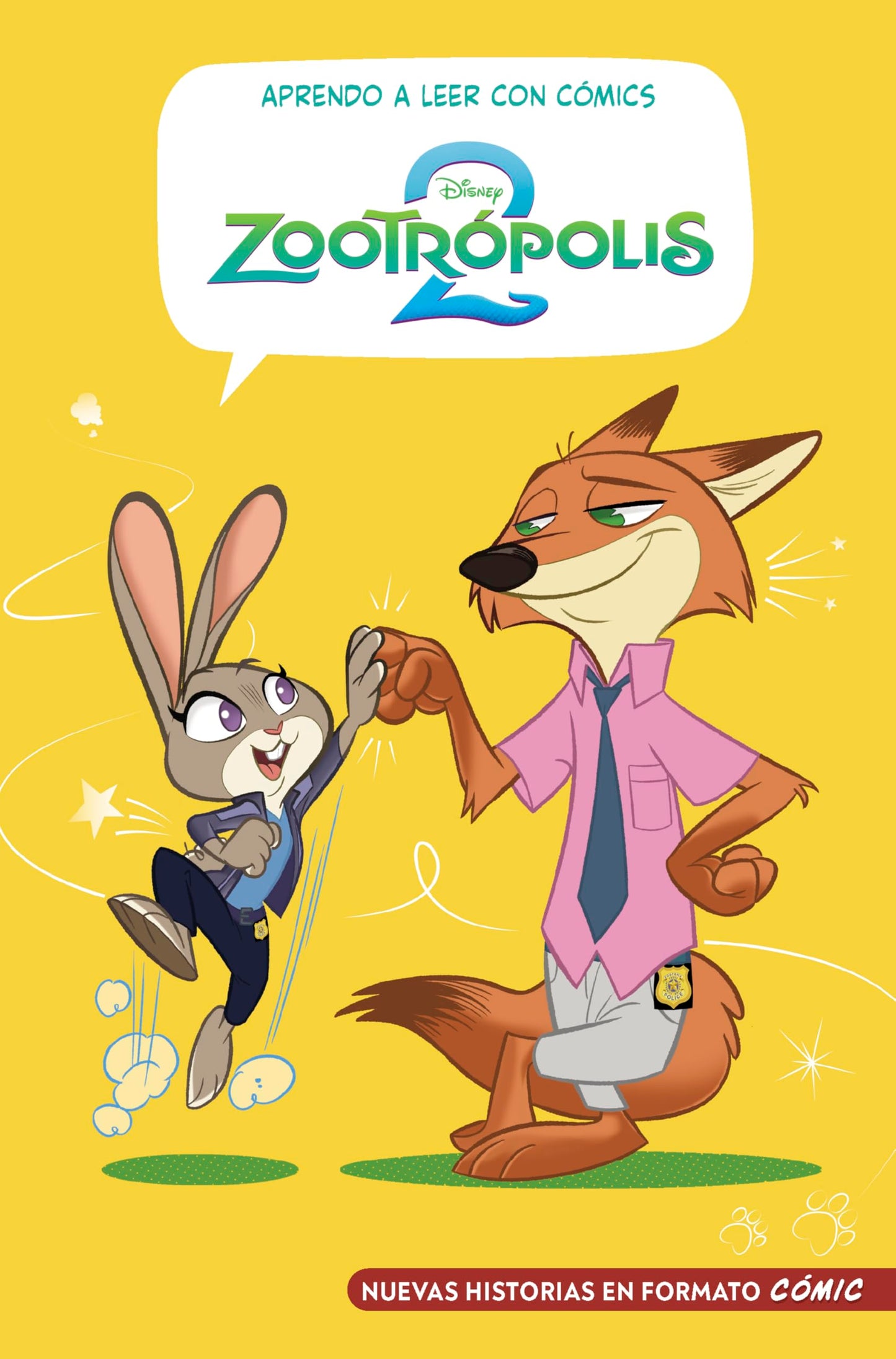 Libro: Aprendo a leer con cómics Disney - Zootrópolis 2: Cómic con letra MAYÚSCULA, ideal para primeros lectores. (Aprendo con Disney)