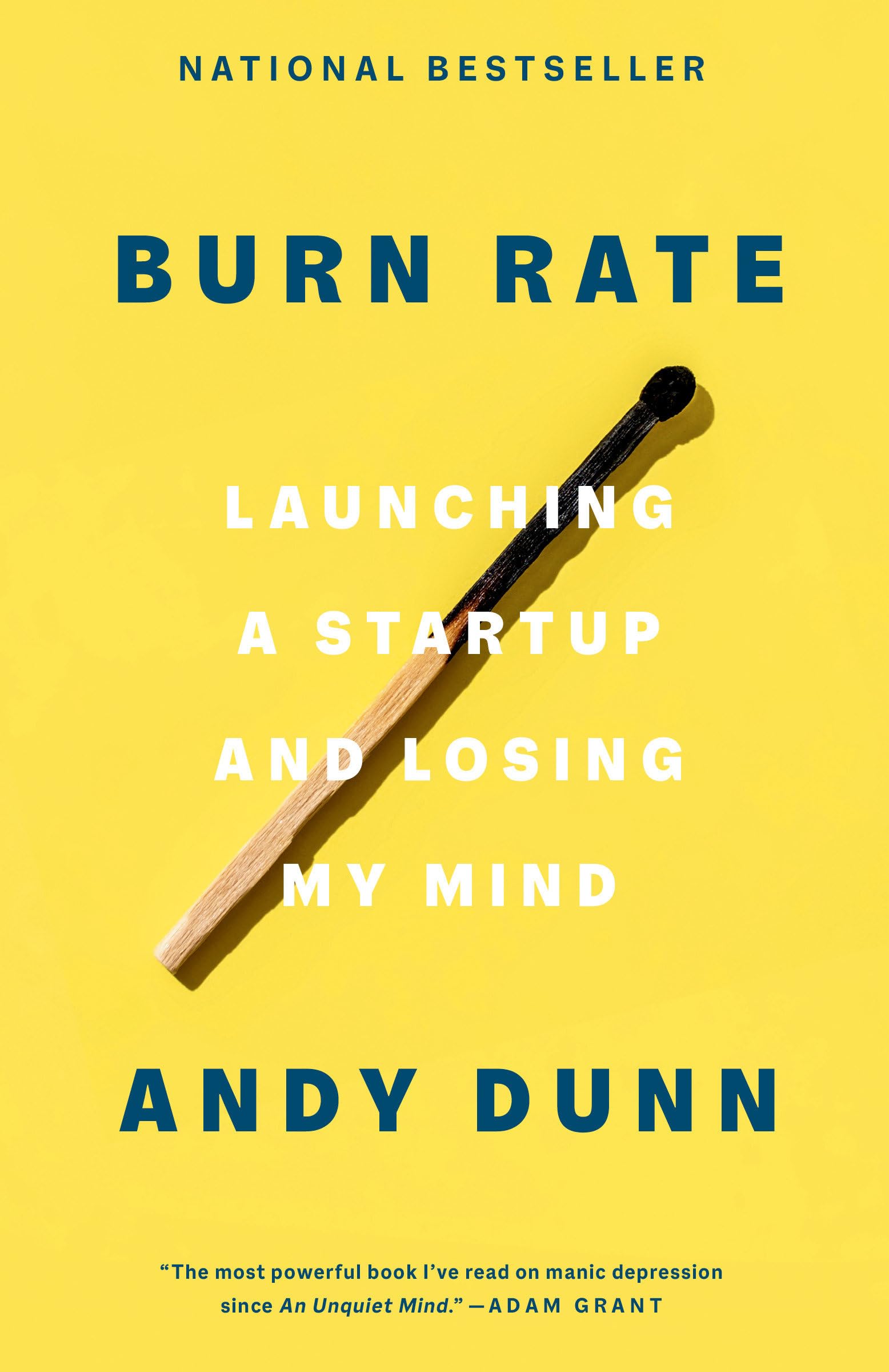 Libro: Burn Rate: Launching a Startup and Losing My Mind