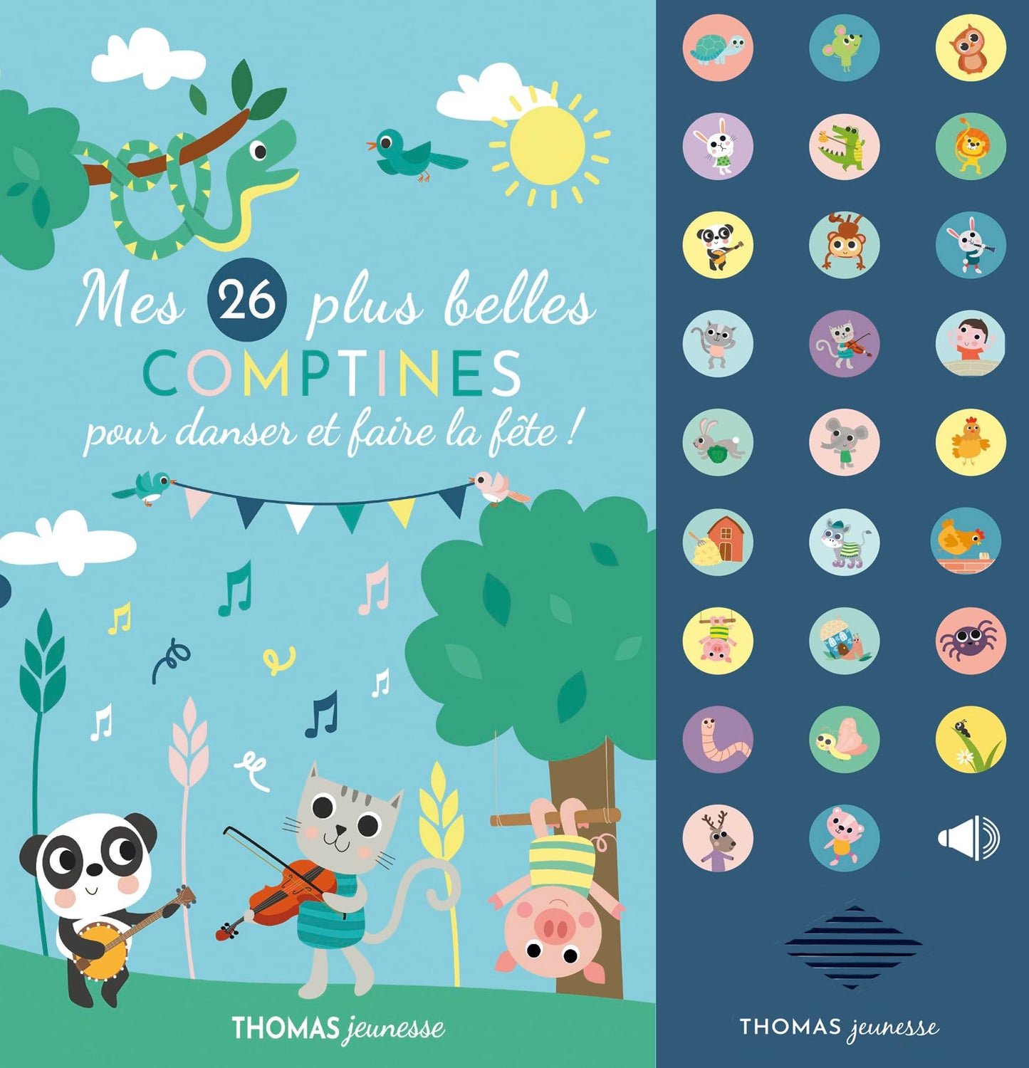 Libro: Mes 26 plus belles comptines pour danser et faire la fête !