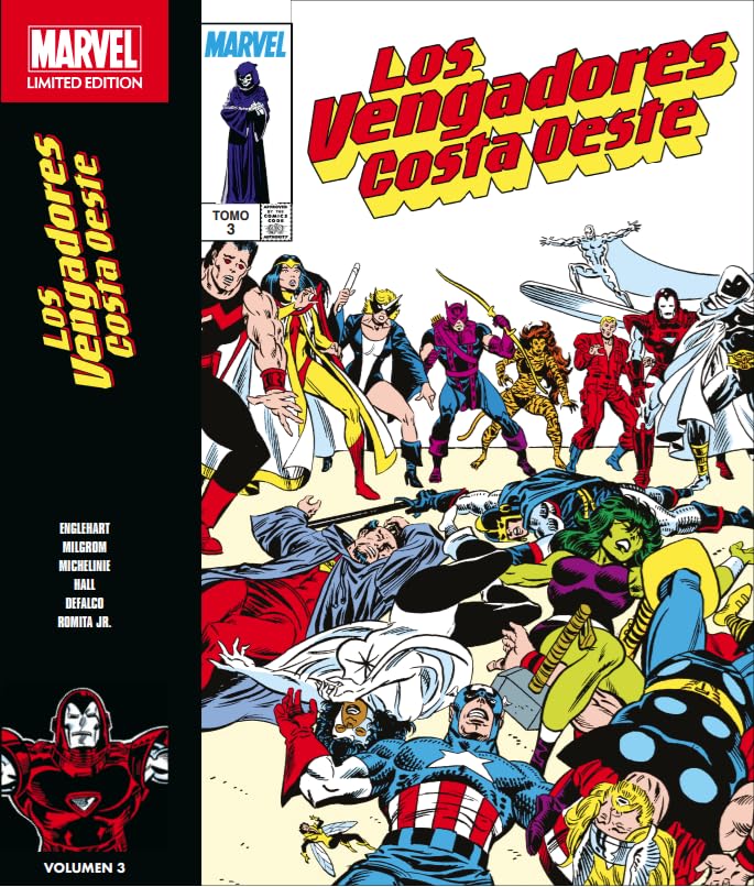Libro: Marvel limited edition los vengadores costa oeste 3. relatos para asombrar