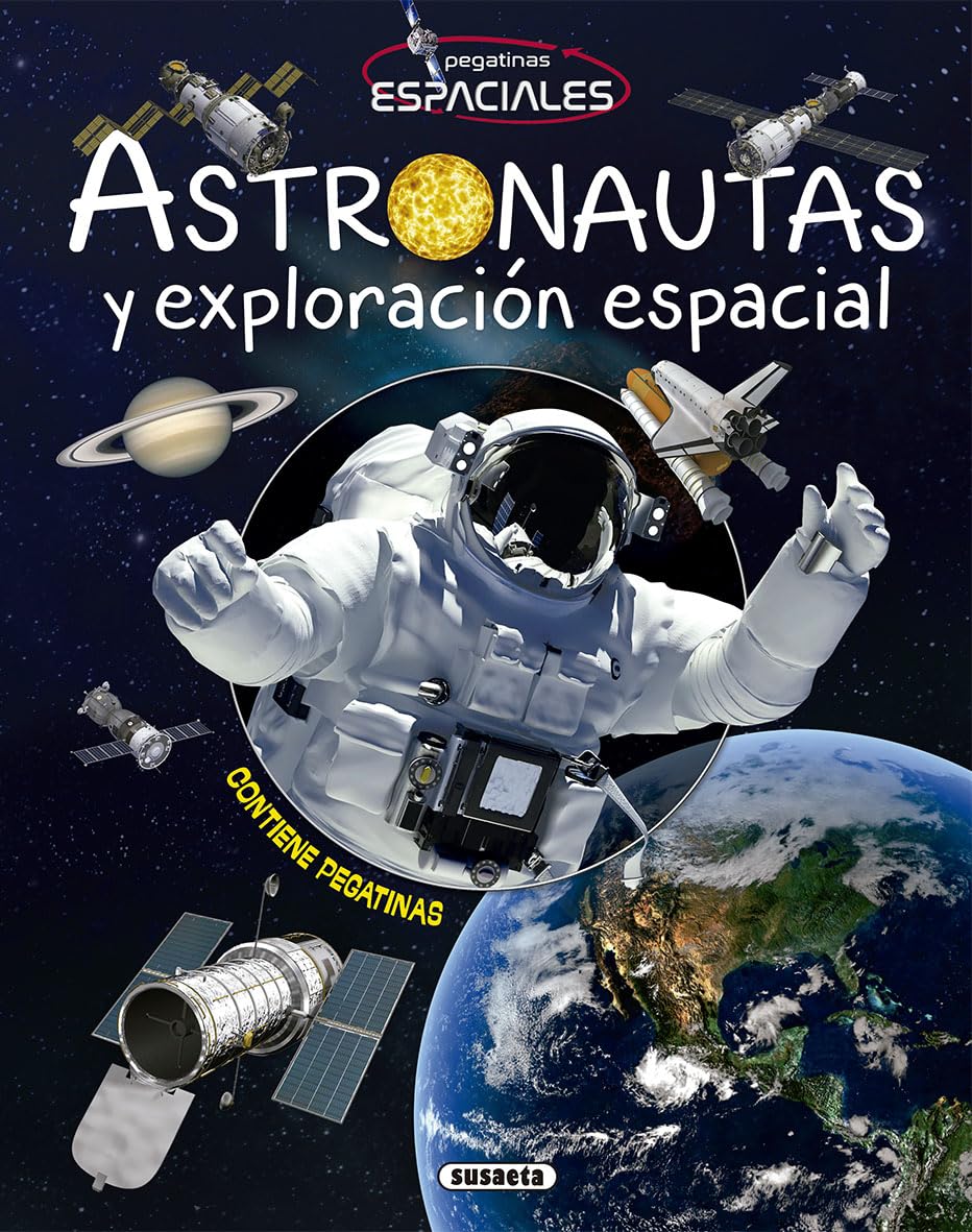 Astronautas y exploración espaciales (Pegatinas espaciales)