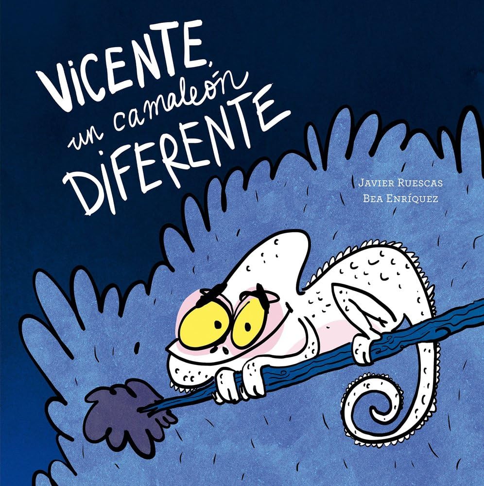 Libro: Vicente, un camaleón diferente (NUBEOCHO)