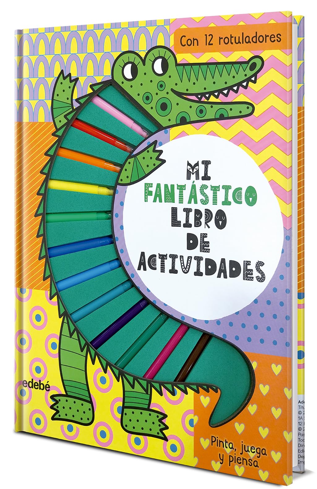 Libro: MI FANTÁSTICO LIBRO DE ACTIVIDADES. COCODRILO