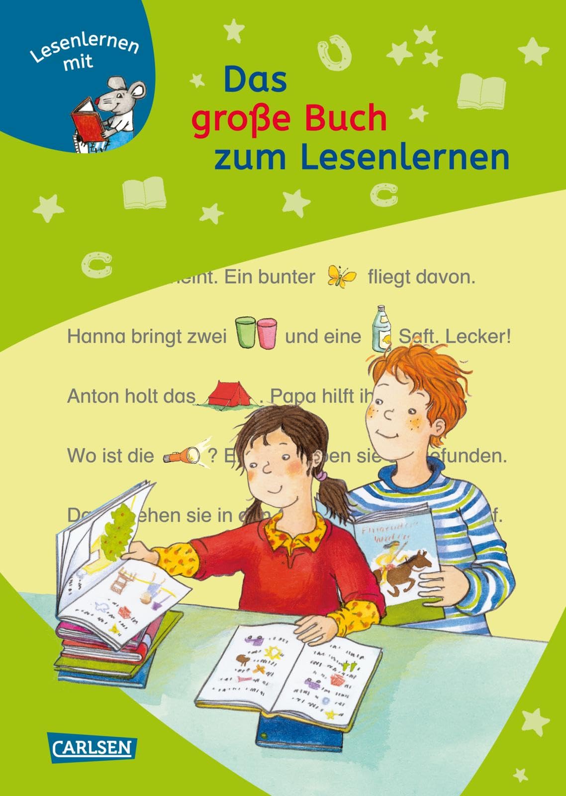 Libro: Das große Buch zum Lesenlernen: LESEMAUS zum Lesenlernen Stufe 1