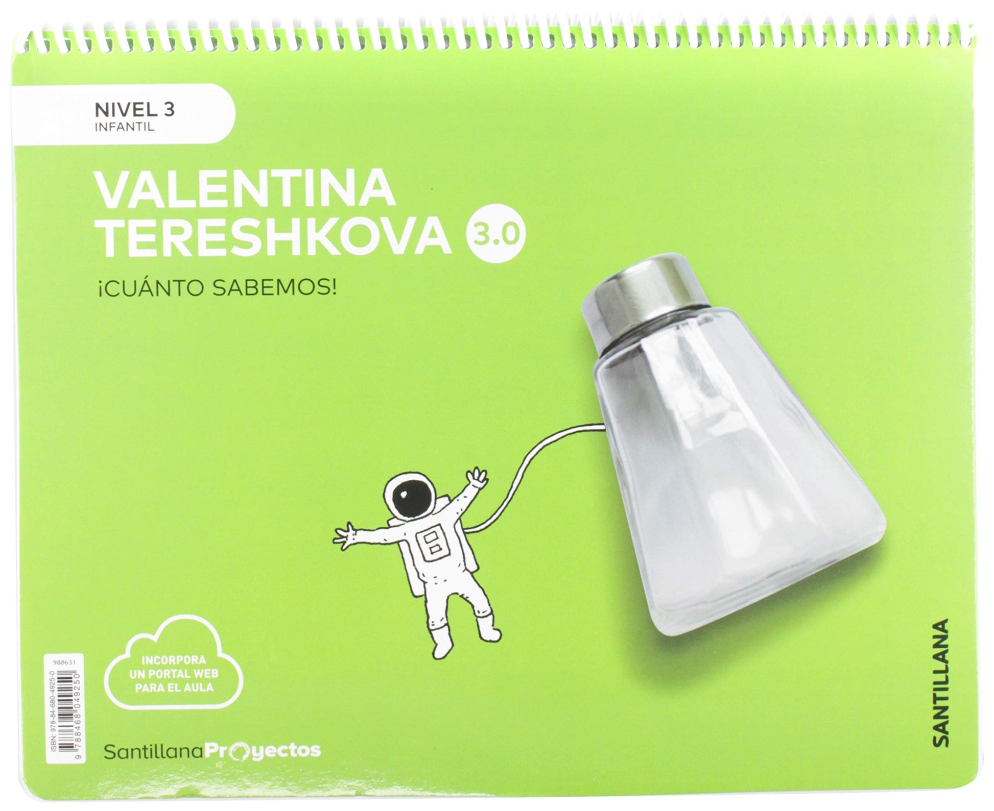 Libro: CUANTO SABEMOS NIVEL 3 VALENTINA TERESHKOVA 3.0