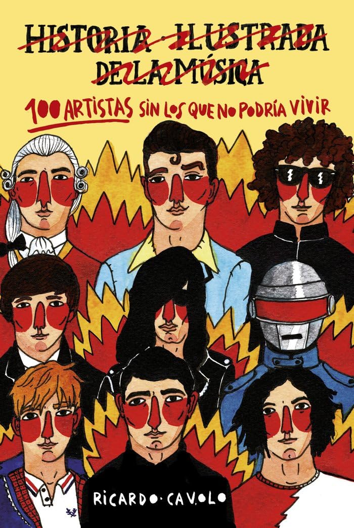 Libro: 100 artistas sin los que no podría vivir (Ilustración)