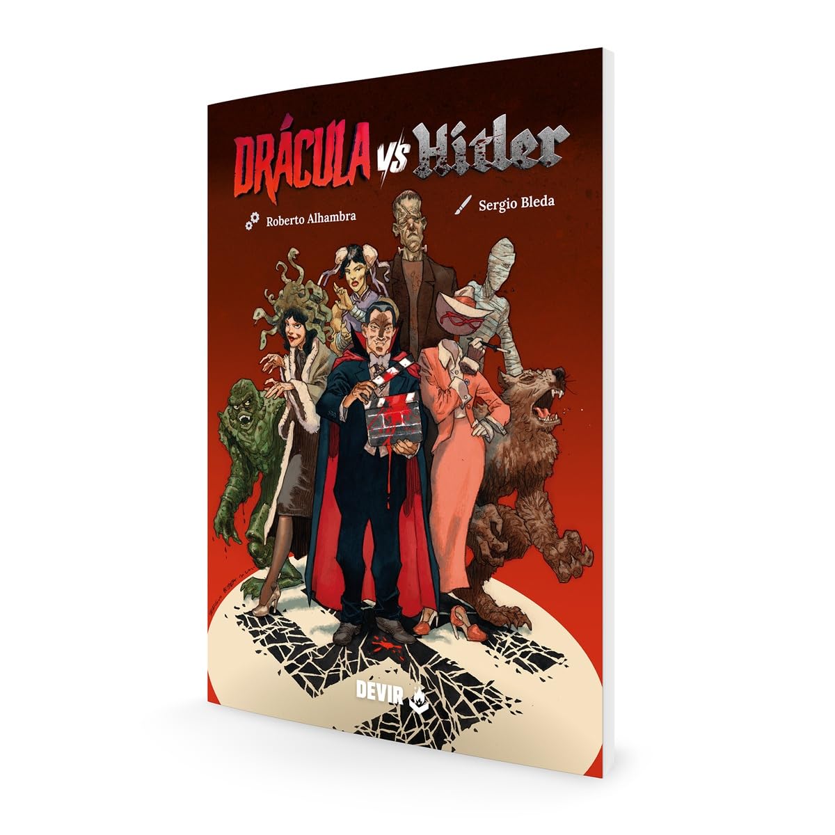 Libro: Devir - Drácula vs. Hitler, Juego de rol, Juego de rol de Vampiros, Juego de rol Adultos, Juego 14 Años (EZIDRAHI)