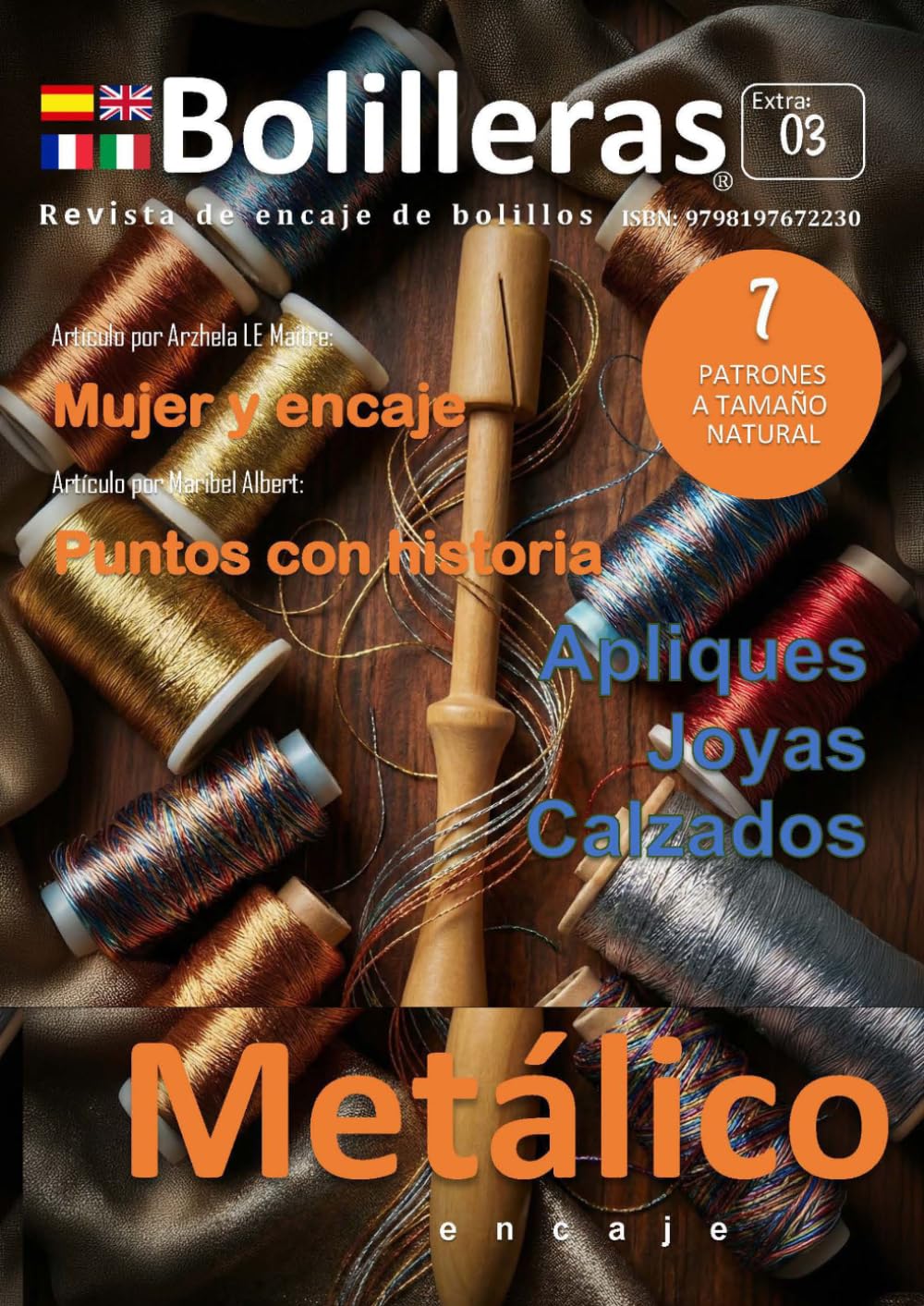Libro: Bolilleras Ext 03: revista de encaje de bolillos