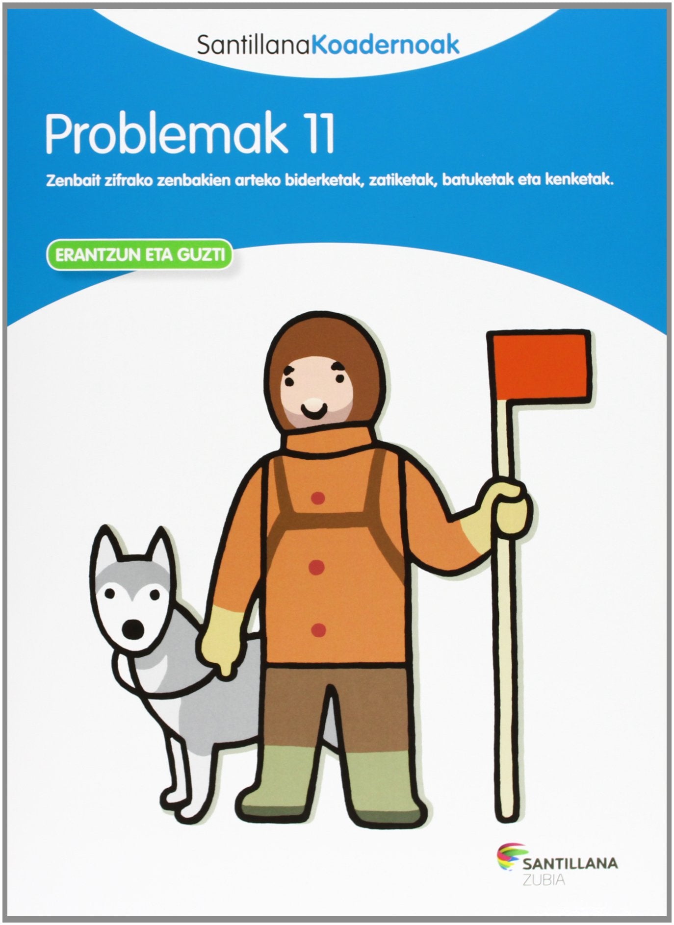 Libro: PROBLEMAK 11 SANTILLANA KOADERNOAK