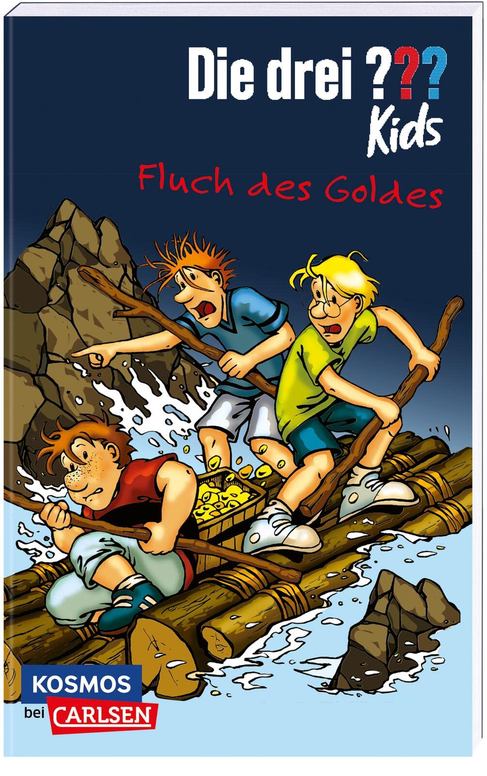 Libro: Die drei ??? Kids 11: Fluch des Goldes: Ein spannender Krimi für kleine Goldgräber ab 8!
