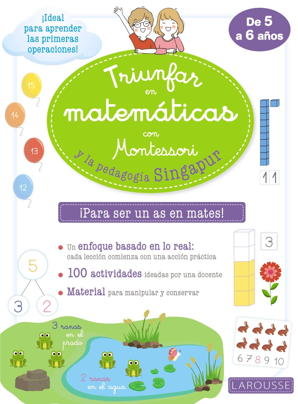 Libro: Triunfar en matemáticas con Montessori y la pedagogía Singapur
