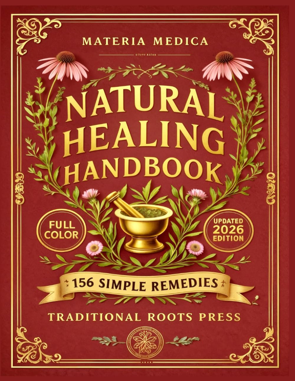 Libro: The Original Natural Healing Handbook: 156 Simple Herbal Remedies You Can Make at Home For Pain, Sleep, Digestion, Stress, & Immunity