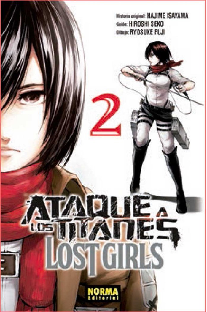 Libro: Ataque a los Titanes. Lost girls 2