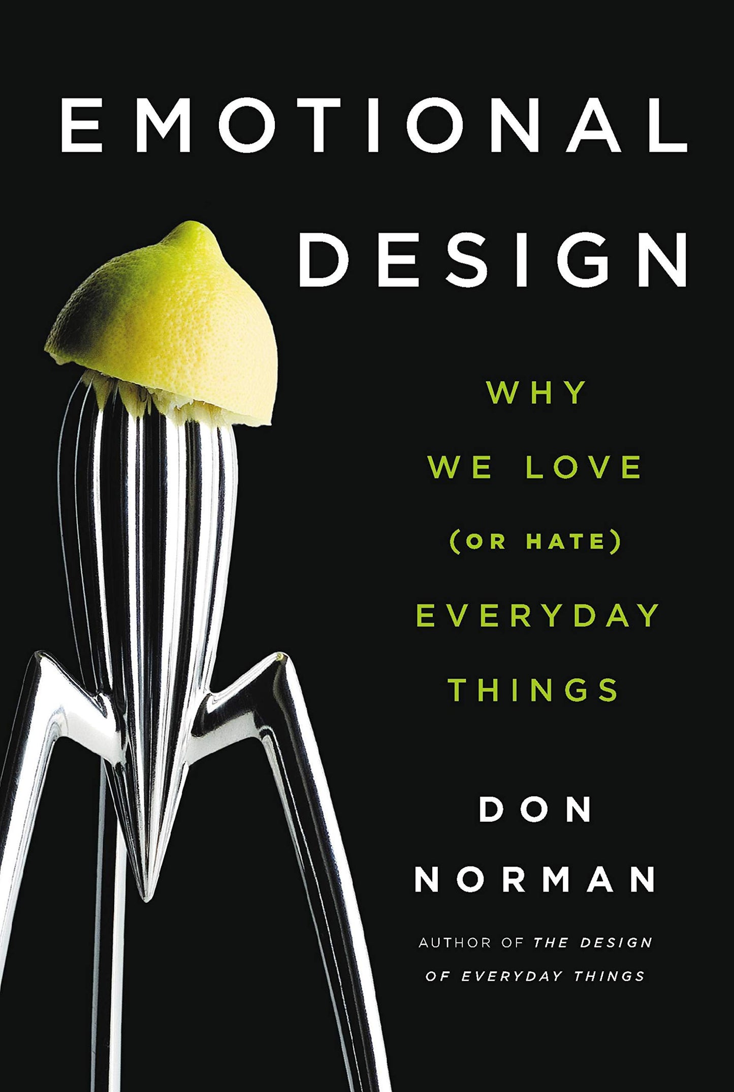 Libro: Emotional Design: Why We Love (or Hate) Everyday Things