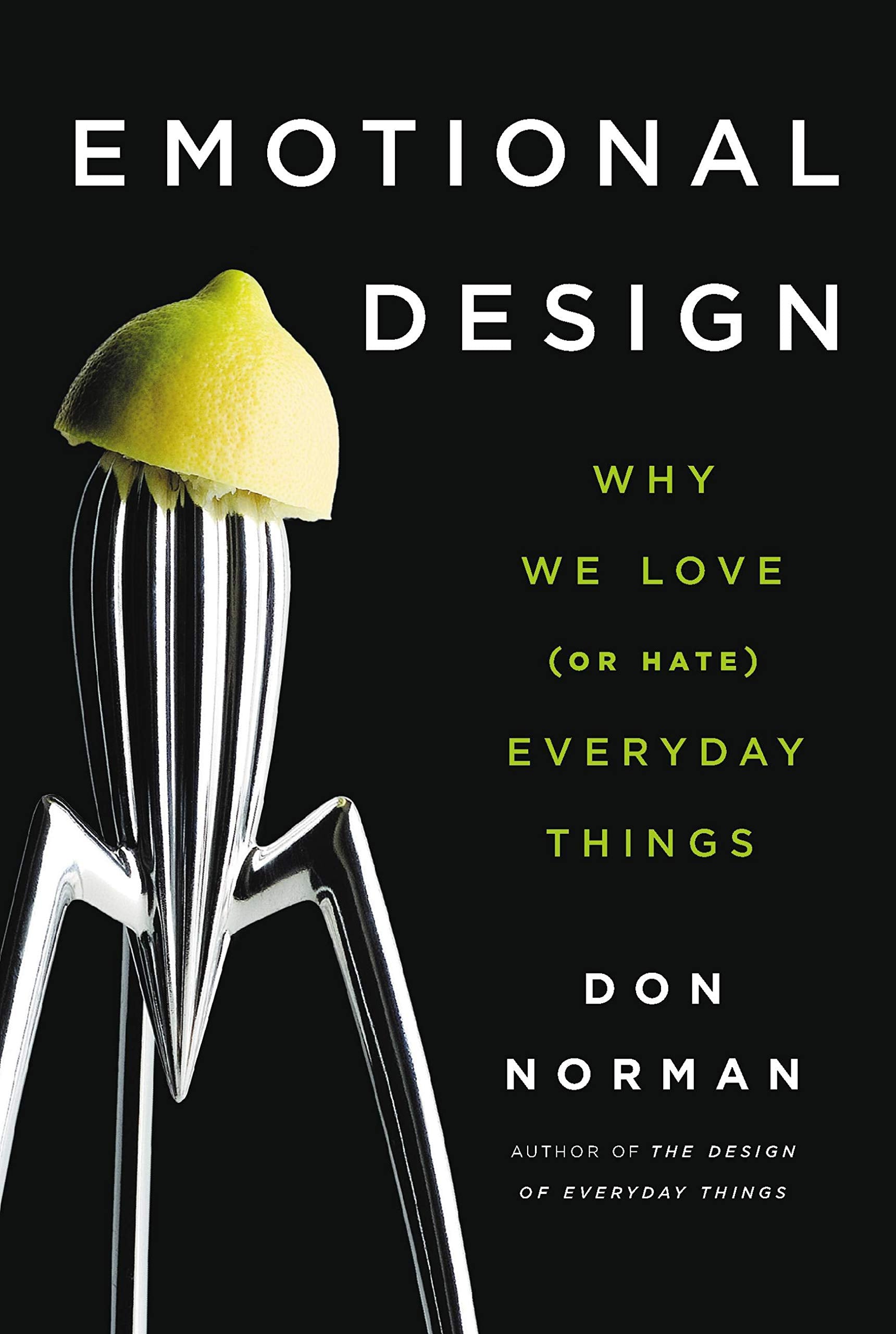 Libro: Emotional Design: Why We Love (or Hate) Everyday Things