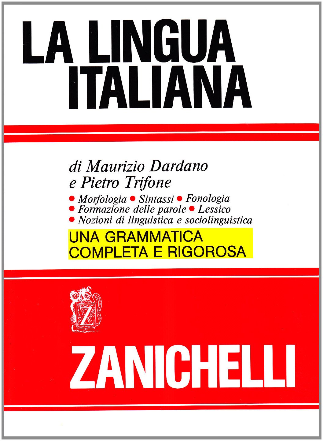 Libro: La Lingua Italiana