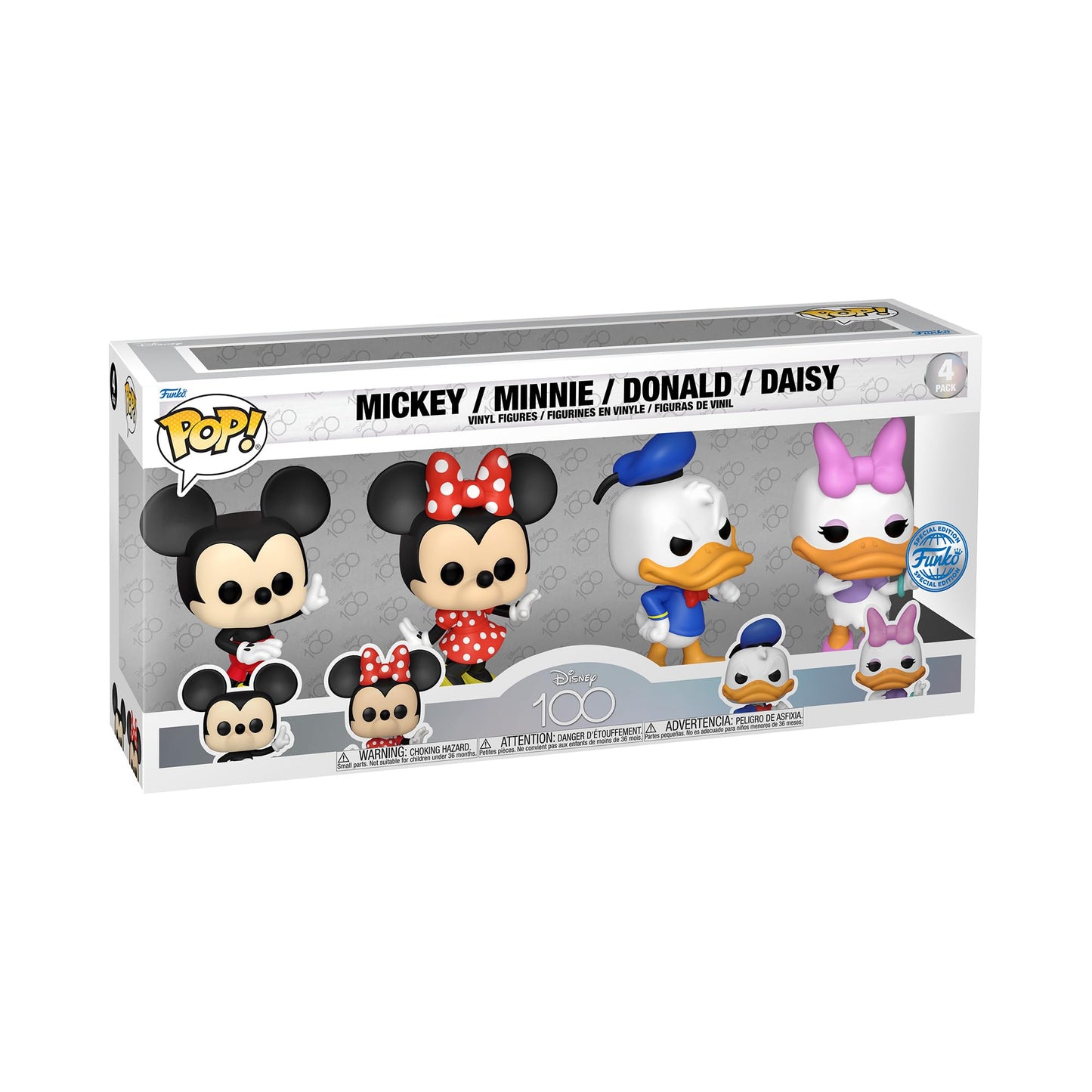 Funko Pop! Disney: Disney Classics 4PK - Daisy Duck - Vinyl Collectible Figura