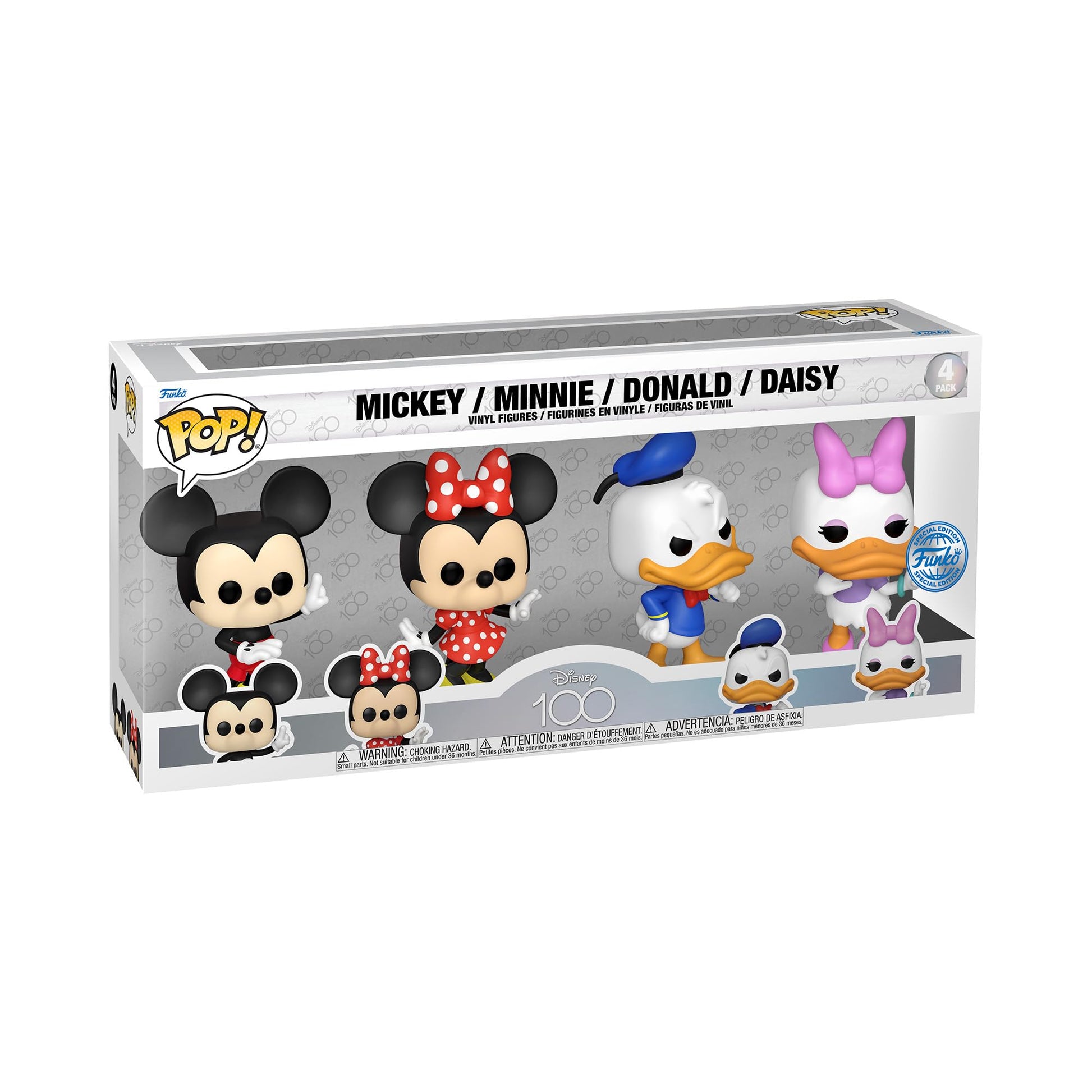 Funko Pop! Disney: Disney Classics 4PK - Daisy Duck - Vinyl Collectible Figura