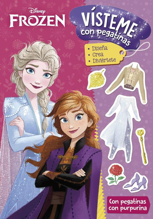 Frozen. Vísteme con pegatinas 3 (Disney. Frozen)