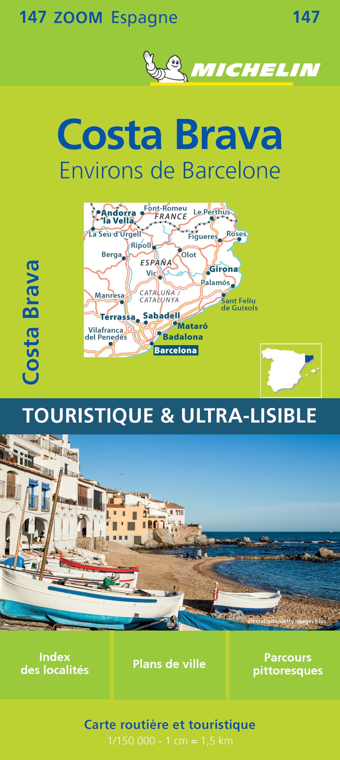 Libro: Carte Zoom Costa Brava, Environs de Barcelone: 147